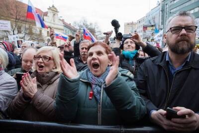 Зузана Чапутова - В Словакии прошел митинг в поддержку России - eadaily.com - Россия - США - Словакия