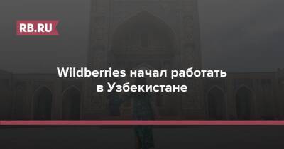 Wildberries начал работать в Узбекистане - rb.ru - Узбекистан - Wildberries