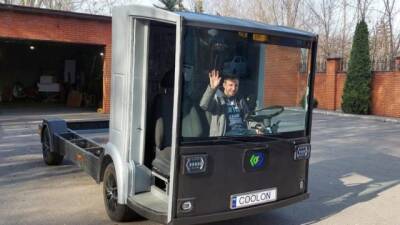 Український стартап: електровантажівка CoolOn виїхала на тести і дебютує на ринку цього року (Відео) - hubs.ua - Украина
