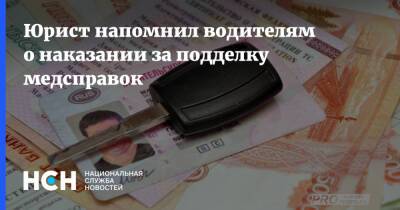 Юрист напомнил водителям о наказании за подделку медсправок - nsn.fm - Москва - Россия