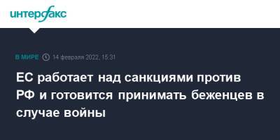 Дана Спинант - ЕС работает над санкциями против РФ и готовится принимать беженцев в случае войны - interfax.ru - Москва - Россия - Украина - Брюссель