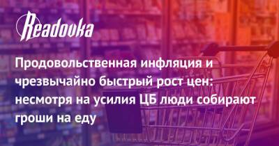 Эльвира Набиуллина - Продовольственная инфляция и чрезвычайно быстрый рост цен: несмотря на усилия ЦБ люди собирают гроши на еду - readovka.news - Россия - респ. Алтай