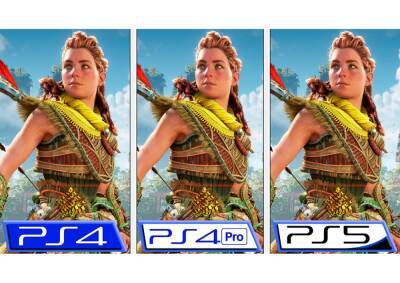 Horizon Forbidden West сравнили на PS5 и PS4 — игра отлично выглядит на обеих платформах - itc.ua - Украина