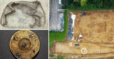 В Германии нашли останки всадника и лошади без головы возрастом 1400 лет - obozrevatel.com - Швейцария - Бельгия - Германия - Франция