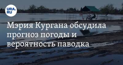 Сергей Сорокин - Мэрия Кургана обсудила прогноз погоды и вероятность паводка - ura.news - Казахстан - Курганская обл. - Курган