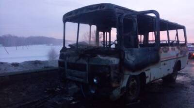 В Сердобске загорелся пассажирский автобус - penzainform.ru - Россия - Пенза - Сердобск