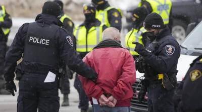 Полиция Канады разогнала протестующих на границе с США - grodnonews.by - США - Белоруссия - Канада - шт. Мичиган - Оттава - Canada - провинция Онтарио