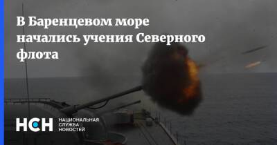 Александр Моисеев - В Баренцевом море начались учения Северного флота - nsn.fm - Россия - Северный Флот