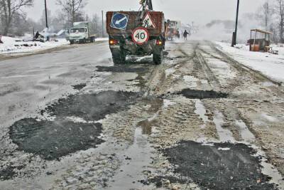 В 33 регионе снег начал таять вместе с асфальтом - vladimir.mk.ru