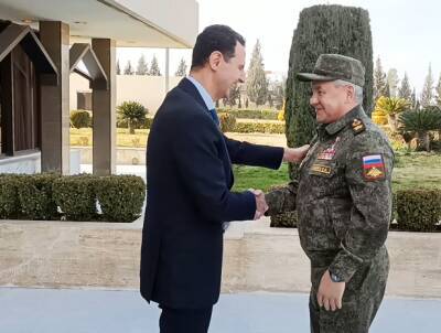 Шойгу с Асадом обсудили вопросы военно-технического сотрудничества - vpk-news.ru - Россия - Сирия