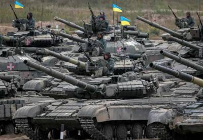 ВСУ разместили 22 танка недалеко от линии разграничения в ЛНР - news-front.info - ЛНР - район Попаснянский