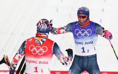 Йоханнес Хесфлот Клебо - Норвегия - Олимпиада-2022: Норвежцы выиграли золото в командном лыжном спринте - korrespondent.net - Норвегия - Украина - Пекин - Финал