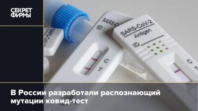 Анна Попова - В России разработали распознающий мутации ковид-тест - secretmag.ru - Россия