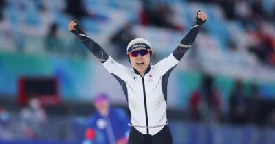 Ангелина Голикова - Пекин-2022 | Конькобежный спорт. Победа Такаги и «сердечко» Голиковой на 1000 м - olympics.com - Пекин