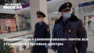 Неизвестные «заминировали» почти все столичные торговые центры - vm.ru - Москва