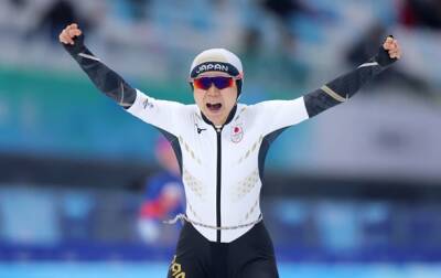 Олимпиада-2022: Конькобежка из Японии выиграла золото с рекордом - korrespondent.net - США - Украина - Япония - Голландия - Пекин