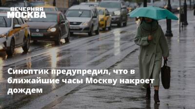 Евгений Тишковец - Синоптик предупредил, что в ближайшие часы Москву накроет дождем - vm.ru - Москва - Москва