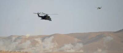 В Сирии при крушении военного вертолета погибли два человека - runews24.ru - Сирия - Сана