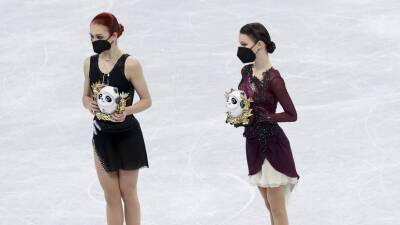 Камила Валиева - Роман Костомаров - Анна Щербакова - Александра Трусова - Катарина Гербольдт - Гербольдт поздравила Щербакову и Трусову с медалями ОИ-2022 - russian.rt.com - Москва - Пекин