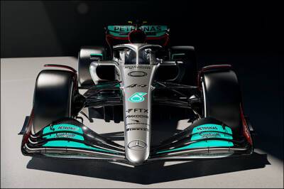 Льюис Хэмилтон - Джордж Расселл - В Mercedes представили новую W13 - f1news.ru