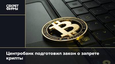 Центробанк подготовил закон о запрете крипты - secretmag.ru - Россия