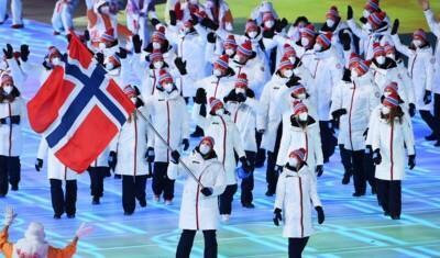 Йоханнес Бе - Сборная Норвегии побила рекорд по количеству золотых медалей на одной зимней Олимпиад - newizv.ru - Норвегия - Германия - Пекин - Пхенчхан