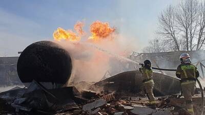 В Чечне взрыв цистерны со сжиженным газом попал на видео - 5-tv.ru - респ. Чечня