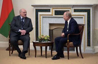 Владимир Путин - Александр Лукашенко - Олафом Шольцем - Путин и Лукашенко проводят переговоры в Кремле без COVID-ограничений - govoritmoskva.ru - Россия - Санкт-Петербург - Белоруссия - Германия - Франция