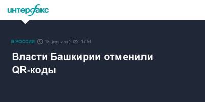 Радий Хабиров - Власти Башкирии отменили QR-коды - interfax.ru - Москва - Россия - Башкирия - р. Башкирия