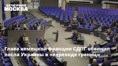 Андрей Мельник - Рольф Мютцених - Глава немецкой фракции СДПГ обвинил посла Украины в «переходе границ» - vm.ru - Москва - Россия - Украина - Киев - Германия - Берлин