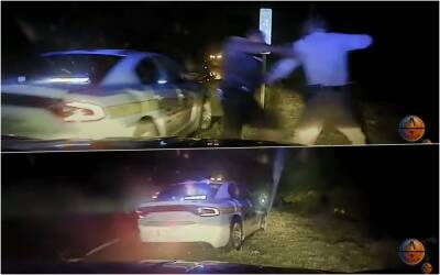 Tesla на автопилоте врезалась в патрульную машину: водитель электрокара смотрел фильм - zr.ru - шт.Флорида