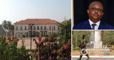 Госпереворот в Гвинее-Бисау: неизвестные обстреляли президентский дворец - фото и видео - obozrevatel.com - Португалия - Буркина-Фасо - Гвинея - Гвинея Бисау