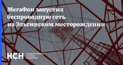 Александр Исаев - МегаФон запустил беспроводную сеть на Эльгинском месторождении - nsn.fm - Россия