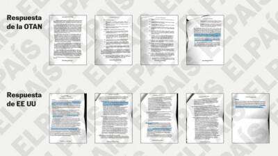 В испанской газете появился текст секретного ответа США и НАТО для России - eadaily.com - Москва - Россия - США - Украина - Киев - Вашингтон - Румыния - Польша - Брюссель