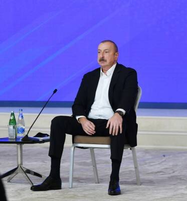 Ильхам Алиев - Гейдар Алиев - Президент Ильхам Алиев - Президент Ильхам Алиев: Великий лидер Гейдар Алиев, проявив дальновидность, обратился именно к молодежи - trend.az - Армения - Азербайджан