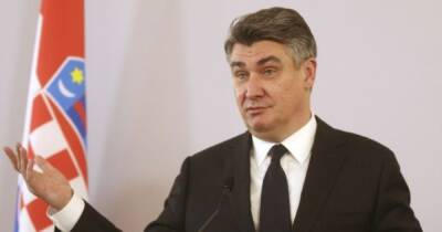 Бен Уоллес - Зоран Миланович - Подстрекает к войне. Президент Хорватии раскритиковал Британию и призвал договариваться с РФ - focus.ua - Россия - США - Украина - Вашингтон - Англия - Лондон - Хорватия