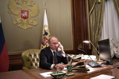 Владимир Путин - Борис Джонсон - Путин провел телефонный разговор с Джонсоном - aif.ru - Россия - Украина - Киев - Англия