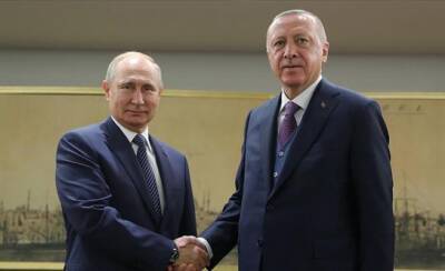 Владимир Зеленский - Владимир Путин - Реджеп Тайип Эрдоган - Ибрагим Калын - Эрдоган рассчитывает обсудить с Путиным ситуацию вокруг Украины - Калын - trend.az - Россия - Украина - Турция - с. Путин