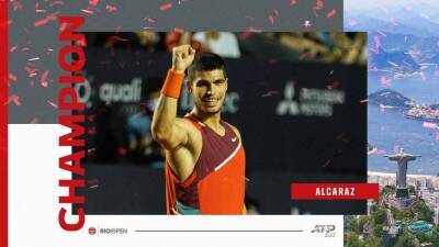 Диего Шварцман - Карлос Алькарас - Алькарас переписал историю, обыграв Шварцмана в финале турнира ATP 500 в Рио - sport.bigmir.net - Аргентина