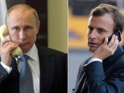 Владимир Зеленский - Владимир Путин - Эммануэль Макрон - СМИ: Макрон и Путин созвонились второй раз за сутки - eadaily.com - Россия - Украина - Франция