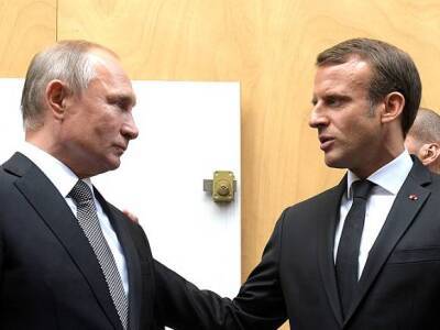 Владимир Зеленский - Владимир Путин - Борис Джонсон - Эммануэль Макрон - Джо Байден - BFMTV: В воскресенье Макрон созванивался с Путиным дважды - rosbalt.ru - Россия - США - Украина - Англия - Германия - Франция
