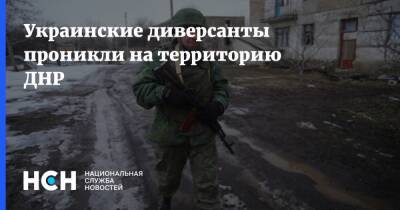 Украинские диверсанты проникли на территорию ДНР - nsn.fm - Украина - ДНР
