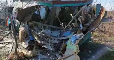 Украинский - Украинский снаряд разрушил погранпункт в Ростовской области - tvc.ru - Россия - Украина - Ростовская обл.