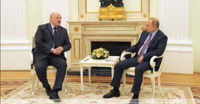 Vladimir Putin - Aleksandr Lukashenko - Lukashenko: Belarus, Russia should stand up to economic pressure together - udf.by - Belarus - Russia - city Moscow