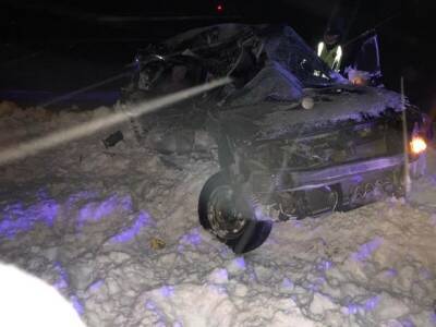 На трассе М5 недалеко от Аши в ДТП с фурой погибли два человека - u24.ru - Башкирия - район Иглинский
