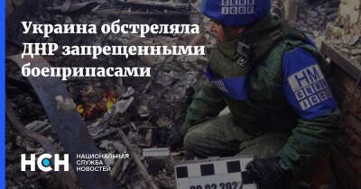 Украина обстреляла ДНР запрещенными боеприпасами - nsn.fm - Украина - ДНР - Докучаевск - Донбасс
