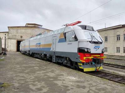 Константин Шапиро - Азербайджан - Alstom поставила в Азербайджан еще один грузовой локомотив - trend.az - Казахстан - Азербайджан - Нур-Султан