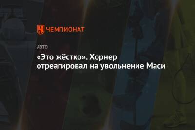 Кристиан Хорнер - Майкл Маси - «Это жёстко». Хорнер отреагировал на увольнение Маси - championat.com