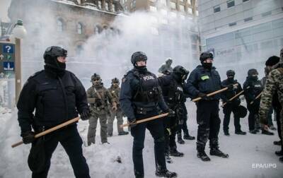 В Оттаве полиция разогнала "Конвой свободы" - korrespondent.net - Украина - Канада - Оттава - Протесты
