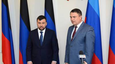 Леонид Пасечник - Пушилин и Пасечник попросили Путина признать "ЛДНР" - vchaspik.ua - Россия - Украина - ДНР - ЛНР